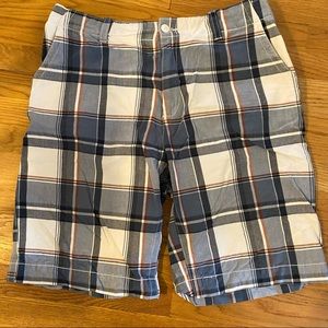 Old Navy 36 Blue Plaid Shorts